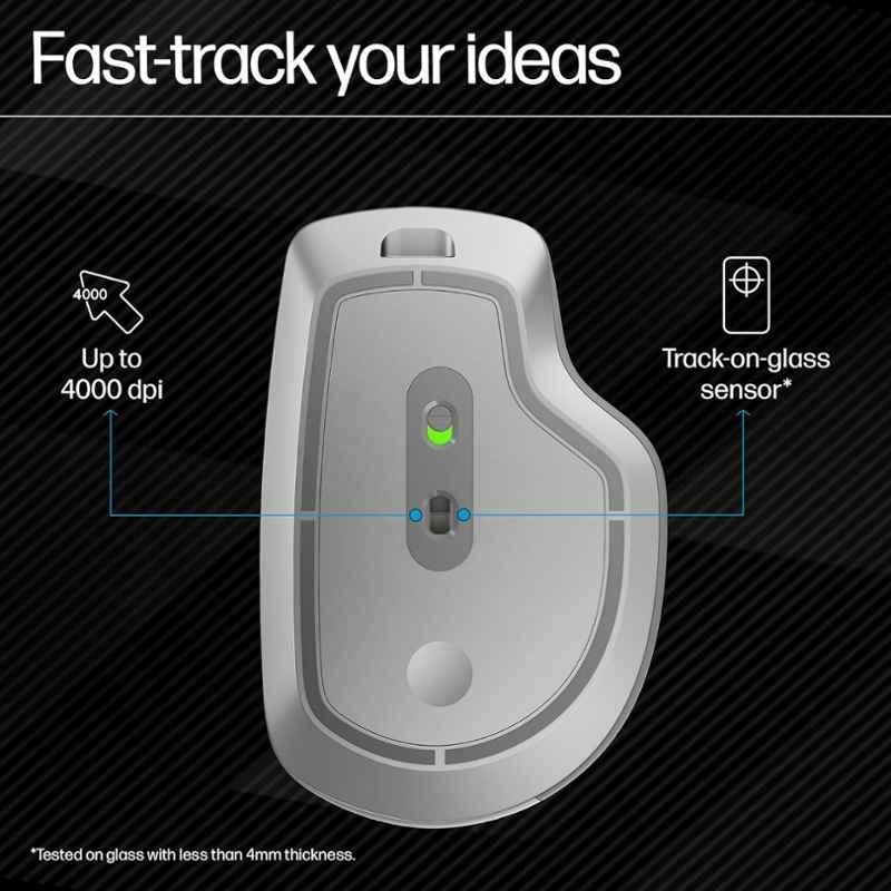 HP 930 Creator Silver Wireless Mouse, 1D0K9AA - view 3