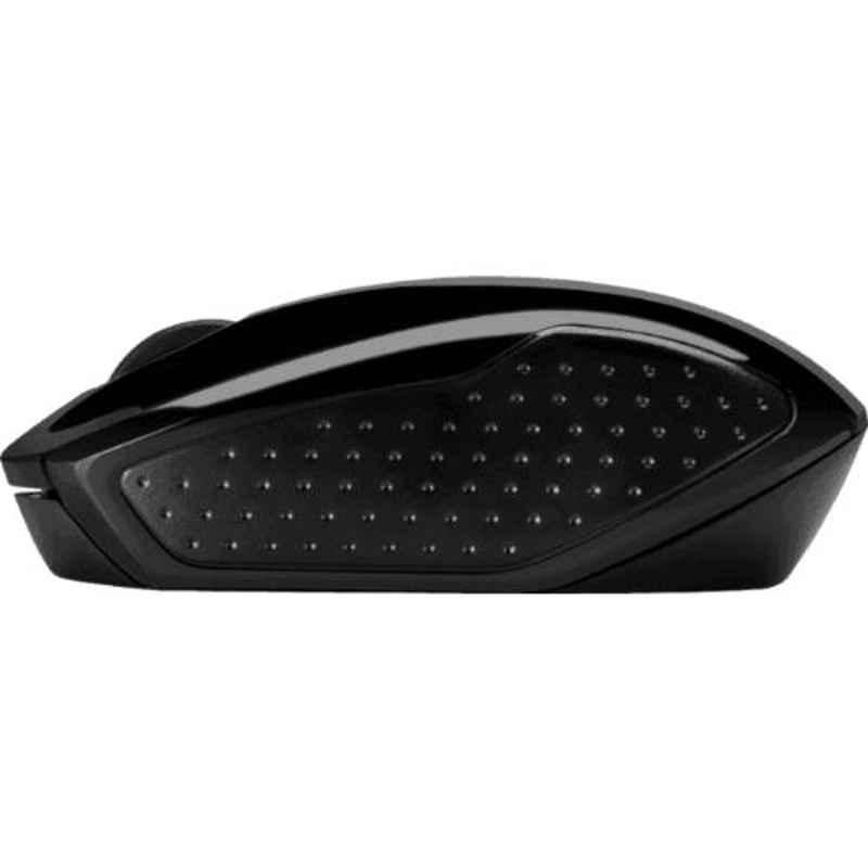 HP 200 Black 2.4GHz Wireless Optical Mouse, X6W31AA - view 2