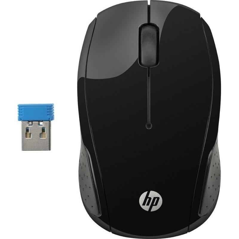 HP 200 Black Wireless Mouse