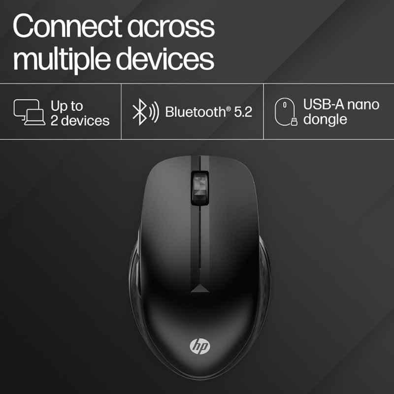 HP 430 Black Multi-Device Bluetooth Wireless Mouse, 3B4Q2AA - view 5