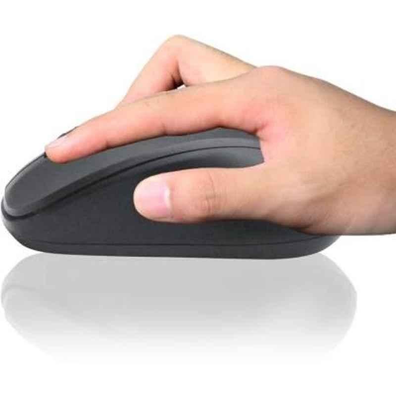 HP S500 Wireless Black Optical Mouse - view 2