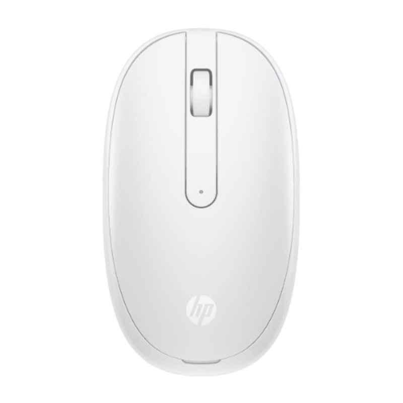 HP 240 Lunar White Bluetooth Mouse, 793F9AA