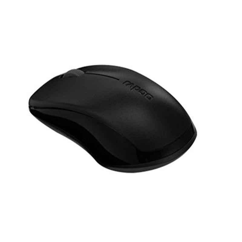 Rapoo 1620 Wireless Black Optical Mouse - view 2
