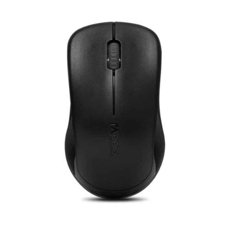 Rapoo 1620 Wireless Black Optical Mouse - view 3