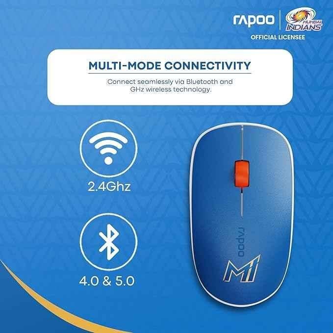 Rapoo M200 2.4GHz Blue Wireless Mouse - view 2