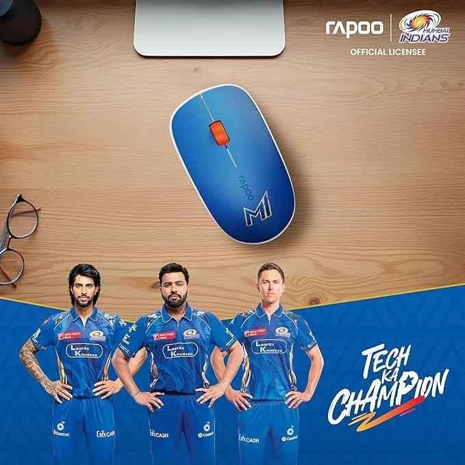 Rapoo M200 2.4GHz Blue Wireless Mouse - view 4