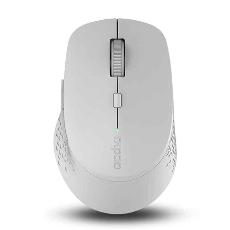 Rapoo M300 Light Grey Wireless Optical Mouse