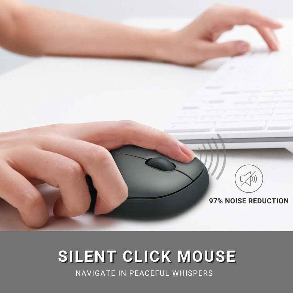 Rapoo Dark Grey Multi-Mode Optical & Silent USB Wireless Mouse, M650 - view 1