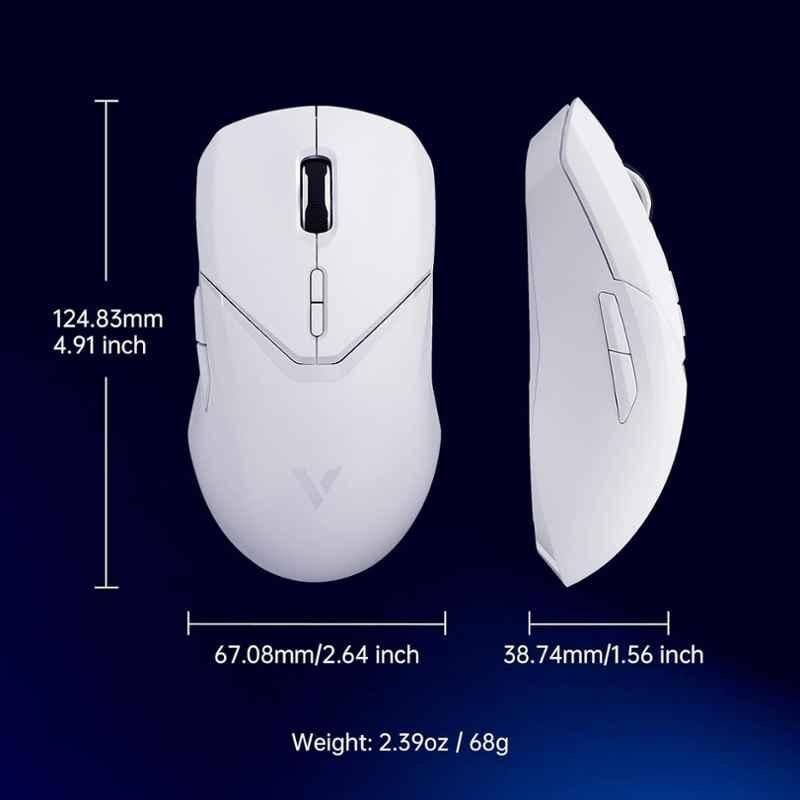 Rapoo VT9 Pro White Wireless Gaming Mouse with 10 Programmable Buttons - view 2