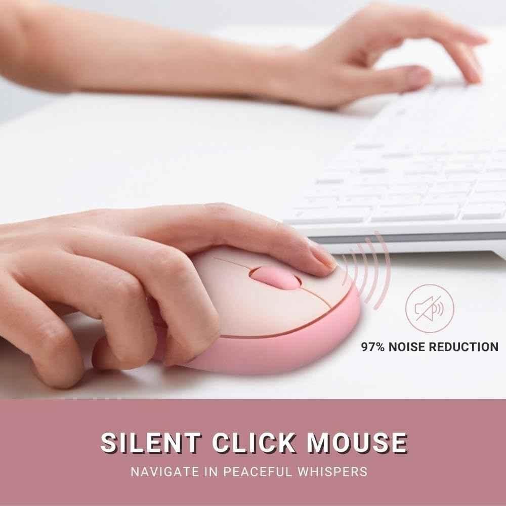 Rapoo Pink Multi-Mode Optical & Silent USB Wireless Mouse, M650 - view 3