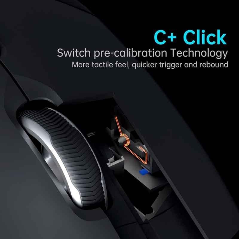 Rapoo VT9 Pro Black Wireless Gaming Mouse with 10 Programmable Buttons - view 2