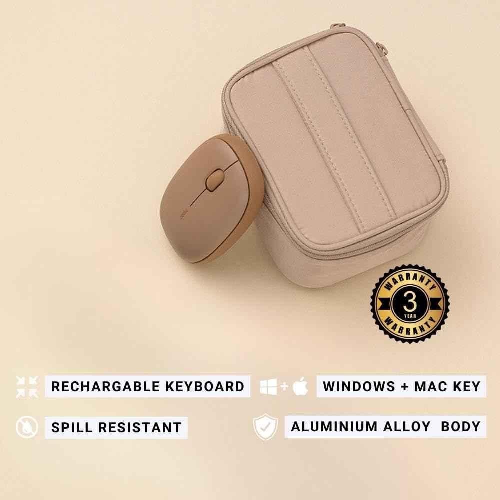 Rapoo Brown Multi-Mode Optical & Silent USB Wireless Mouse, M650 - view 2