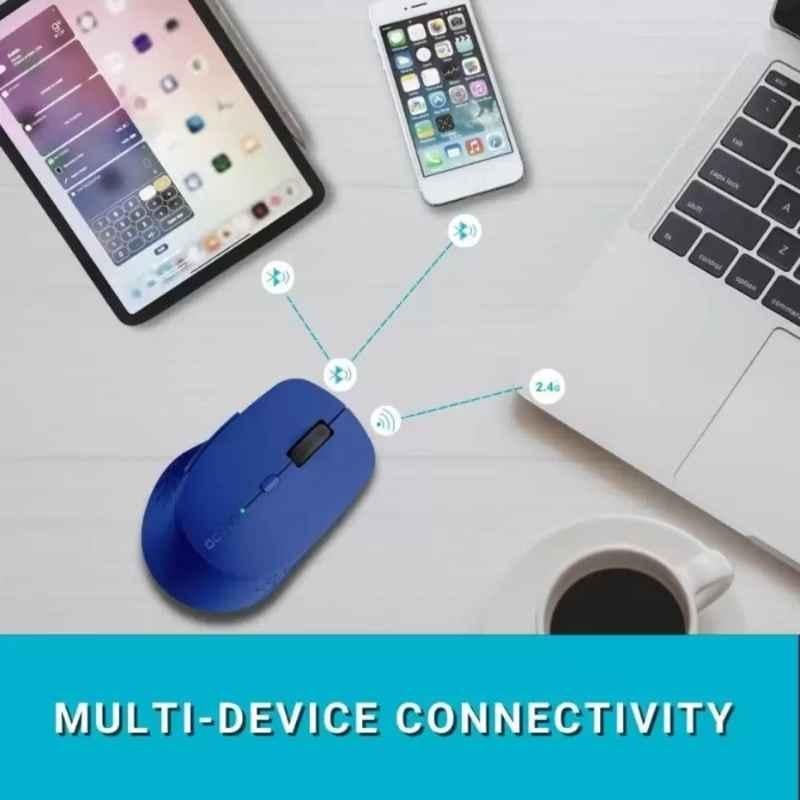 Rapoo M300 Blue Wireless Optical Mouse - view 2