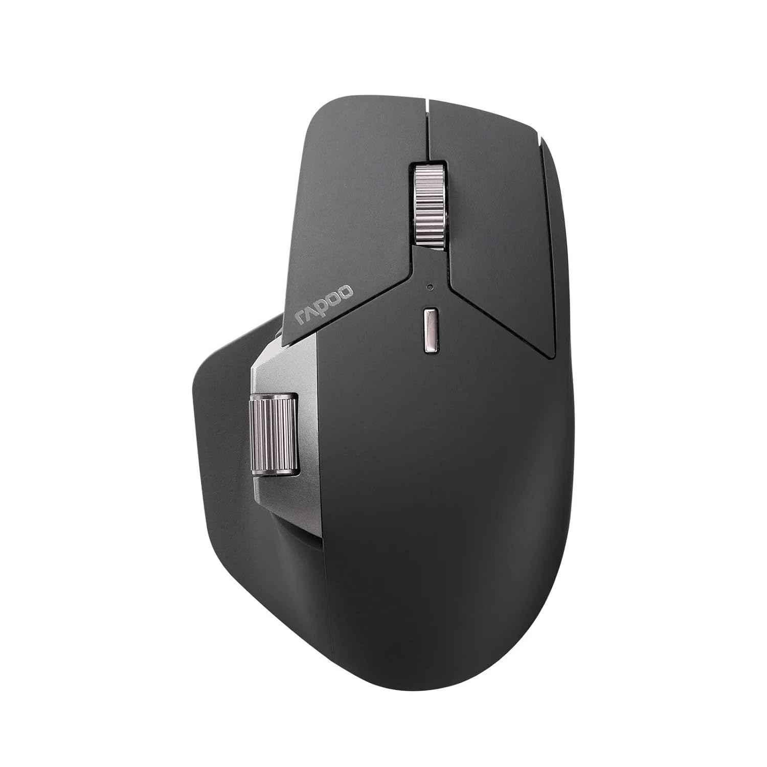 Rapoo 8 Buttons Matte Black USB Wireless Bluetooth Mouse, MT760L - view 3