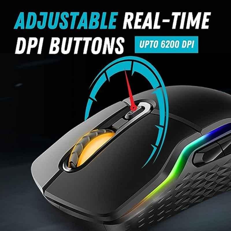Rapoo VT200 Black Wired & Wireless Optical Mouse - view 2
