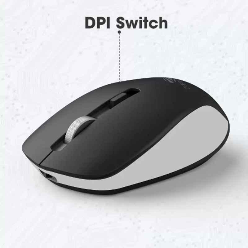 Zebronics Zeb Jaguar Black Wireless Optical Mouse - view 3