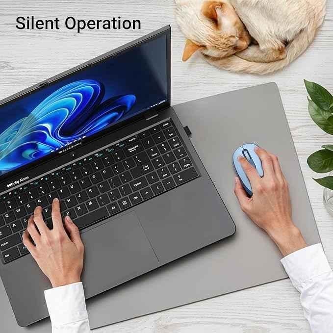 Zebronics Groot 2.4GHz Blue Wireless Mouse with Nano Receiver - view 4