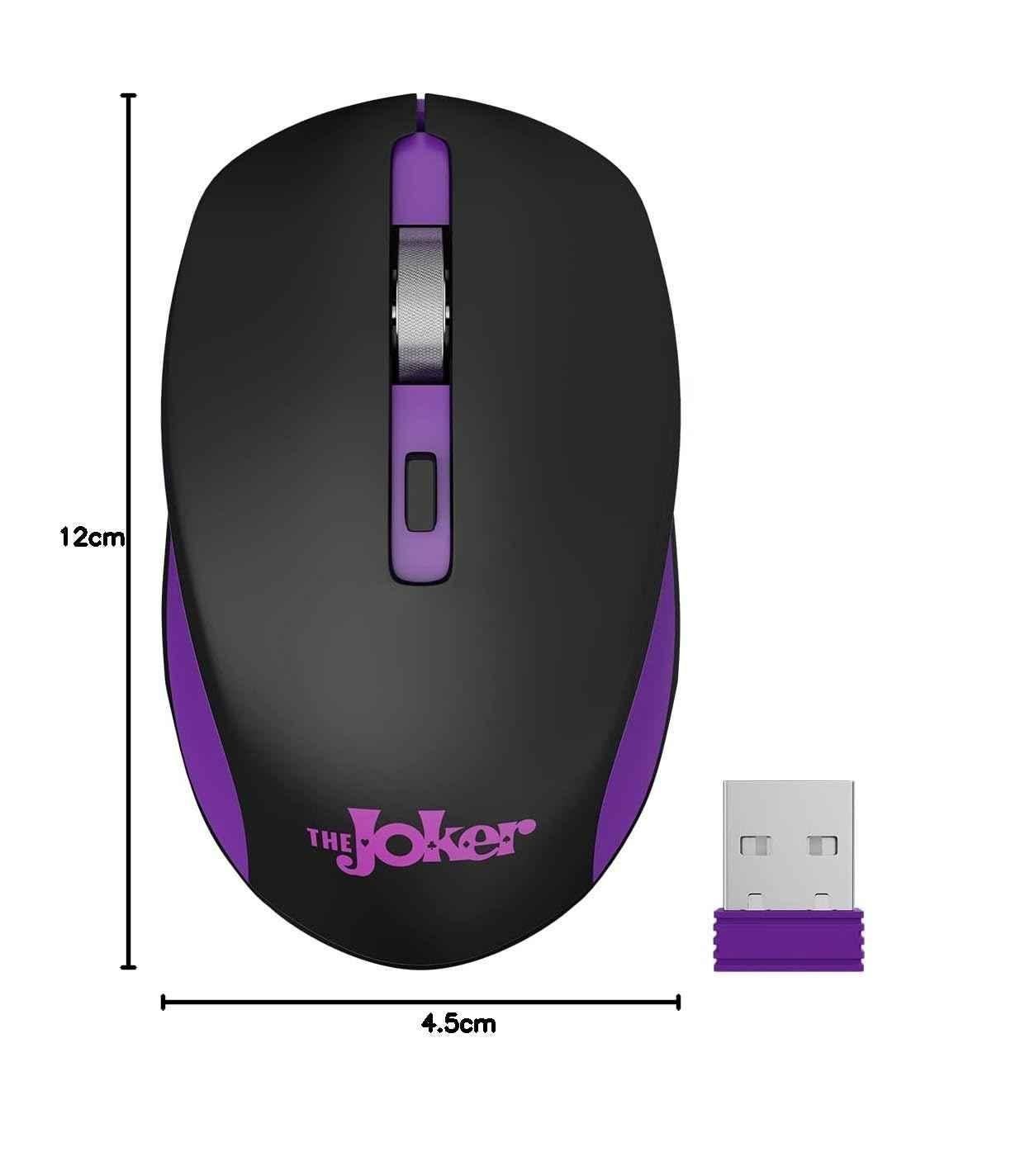 Zebronics DC Joker Zeb Jaguar 1600dpi 4 Button Jaguar Silent Wireless Mouse - view 1