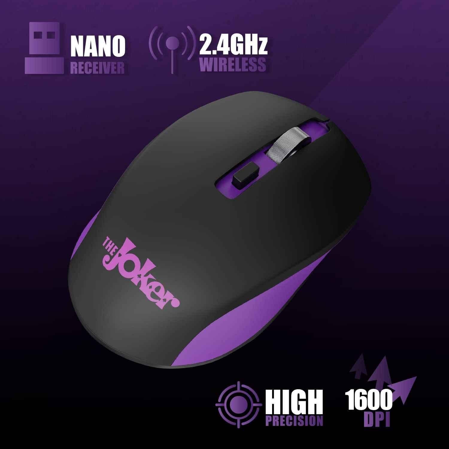 Zebronics DC Joker Zeb Jaguar 1600dpi 4 Button Jaguar Silent Wireless Mouse - view 2