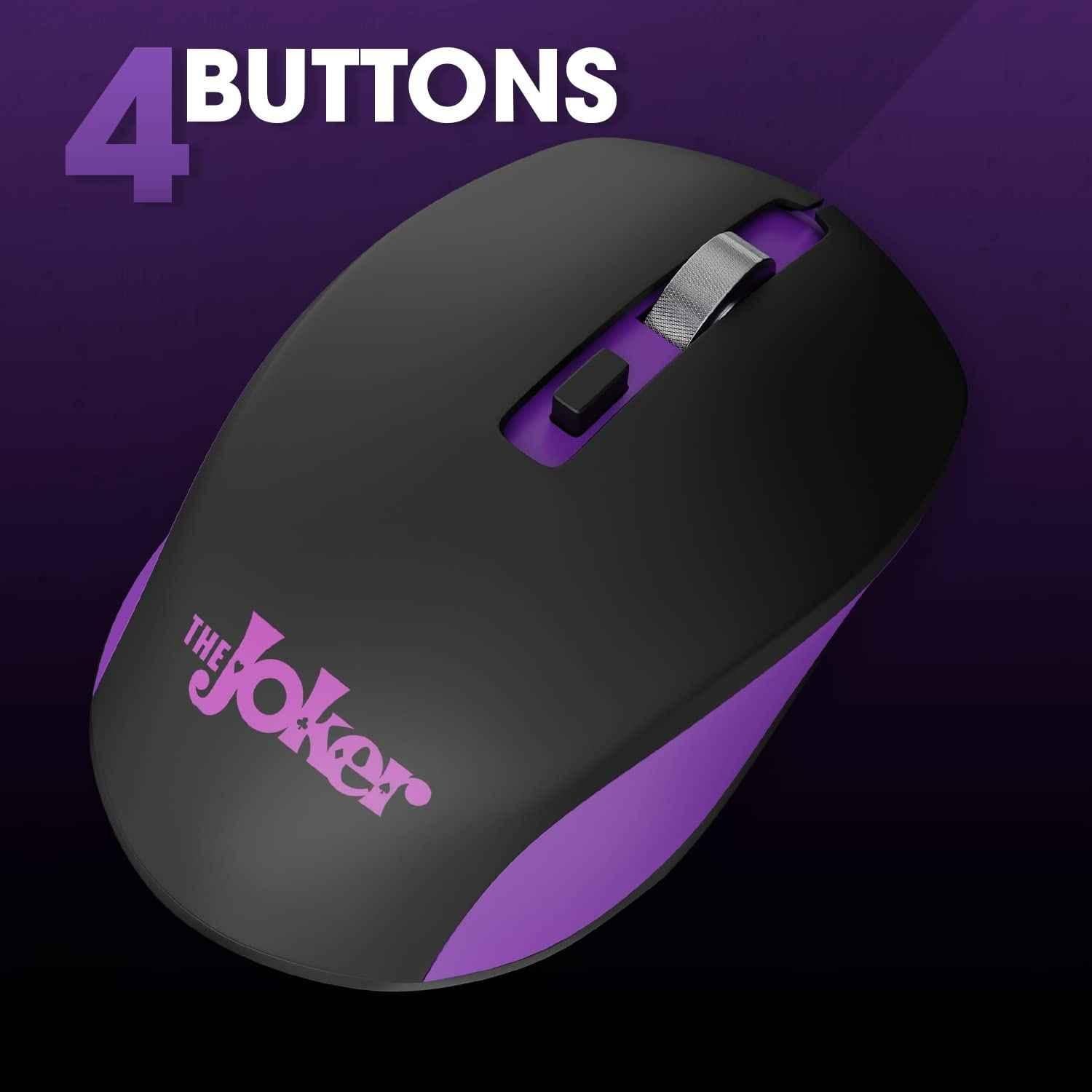 Zebronics DC Joker Zeb Jaguar 1600dpi 4 Button Jaguar Silent Wireless Mouse - view 4