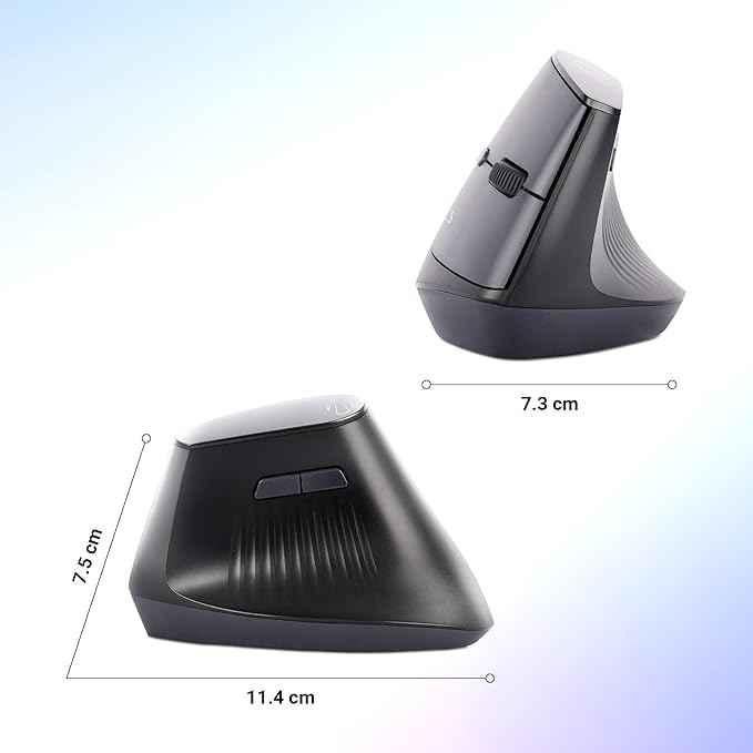 Zebronics Jaguar V 2.4GHz Black Wireless Mouse with Nano Receiver - view 2