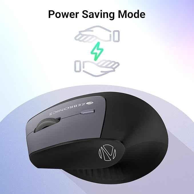 Zebronics Jaguar V 2.4GHz Black Wireless Mouse with Nano Receiver - view 3