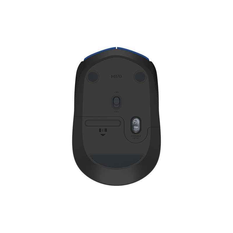 Logitech M171 Blue Wireless Mouse - view 1