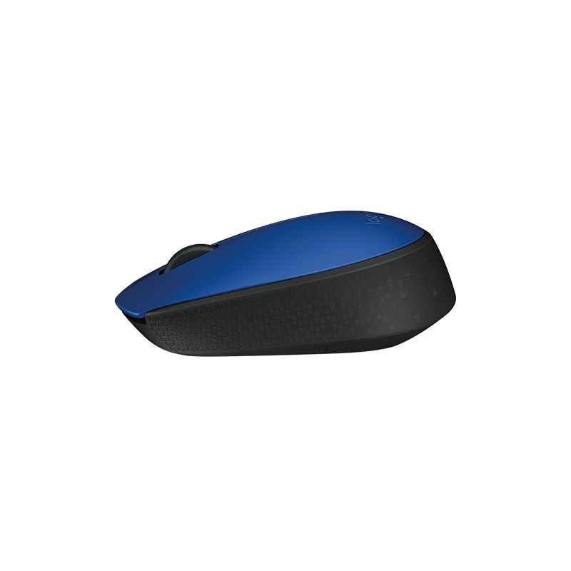 Logitech M171 Blue Wireless Mouse - view 2