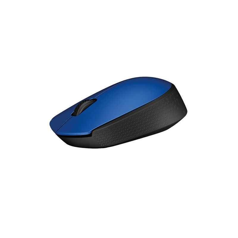 Logitech M171 Blue Wireless Mouse - view 3