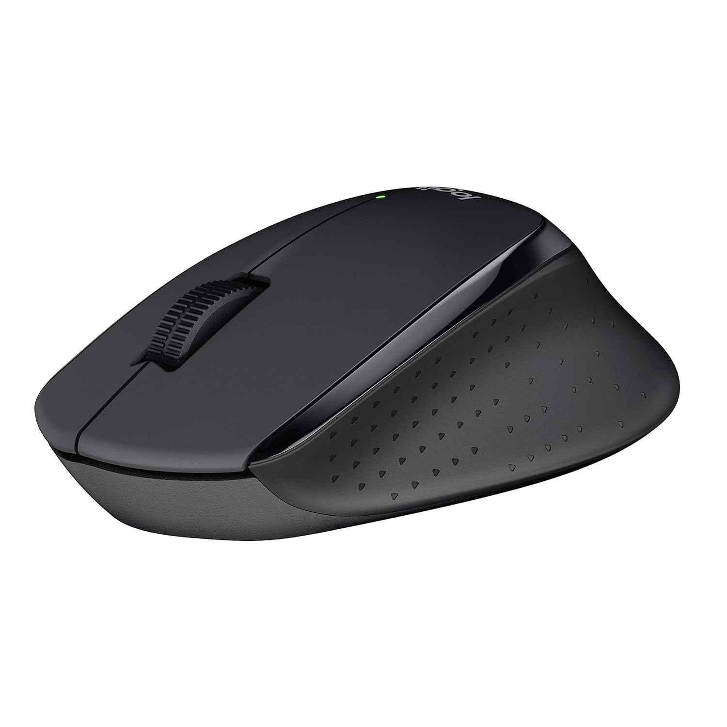 Logitech M275 Black Wireless USB Mouse with Logitech Advanced Optical Sensor & Wide Scroll Wheel - view 4