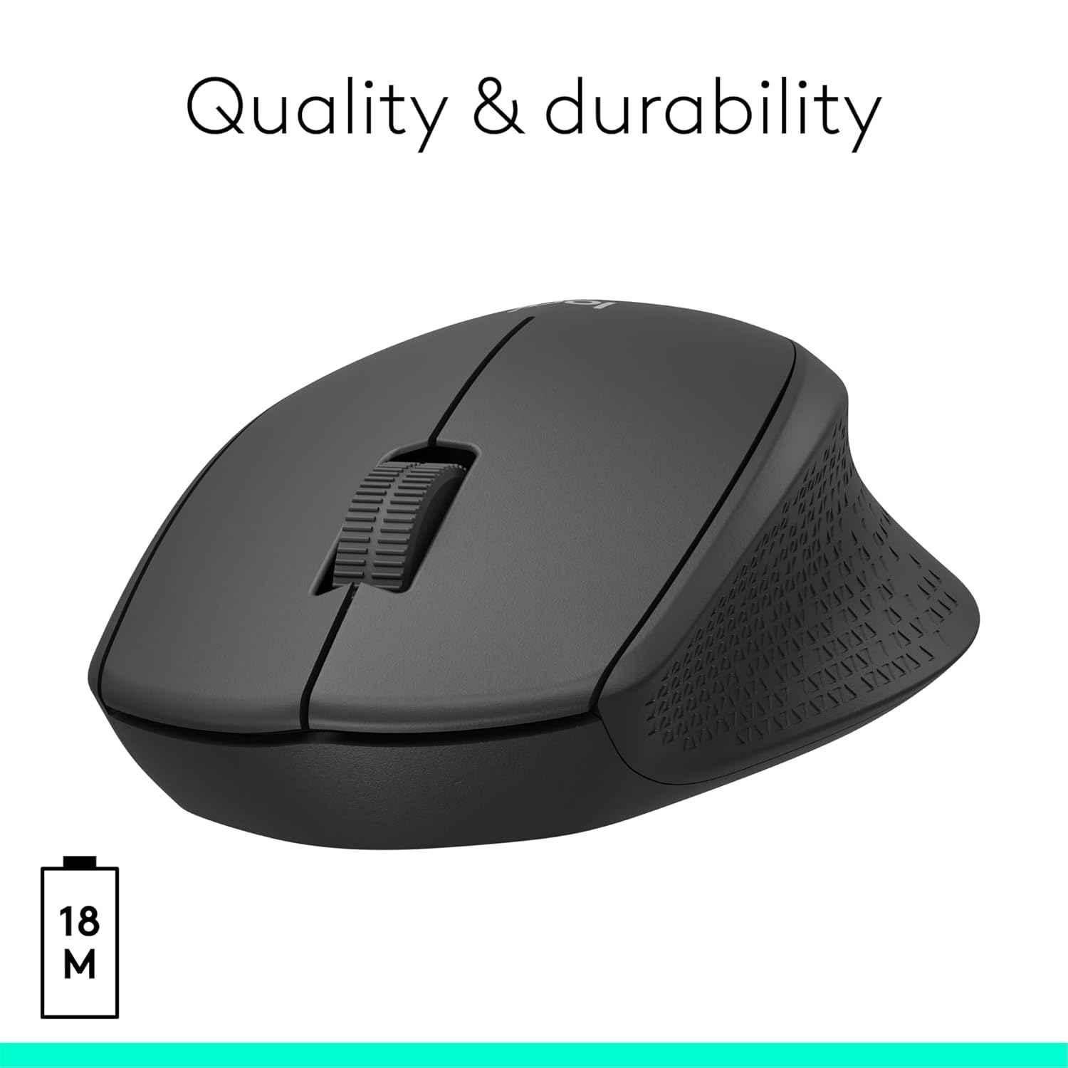 Logitech M331 Silent Plus Wireless Mouse, 910-004914 - view 3