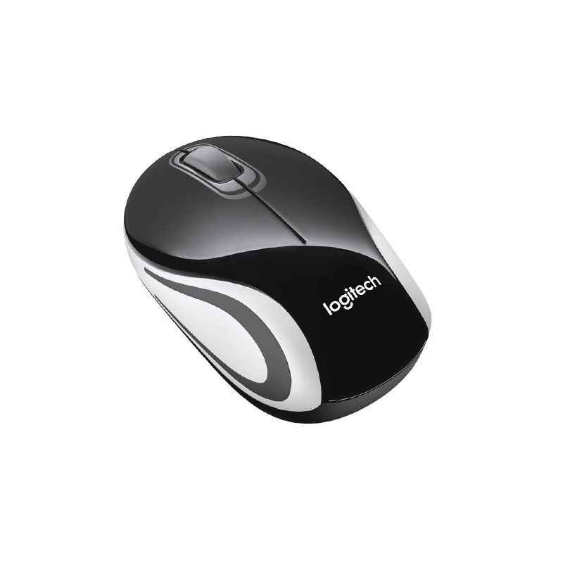 Logitech M187 Black Wireless Mini Mouse - view 2