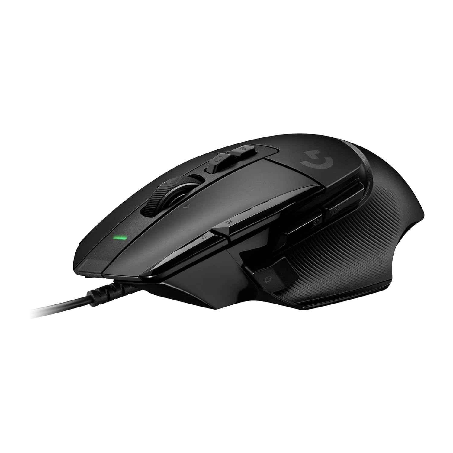 Logitech G502 X Black Wired Gaming Mouse with Lightforce Hybrid Optical Mechanical Primary Switches & Hero 25K Gaming Sensor