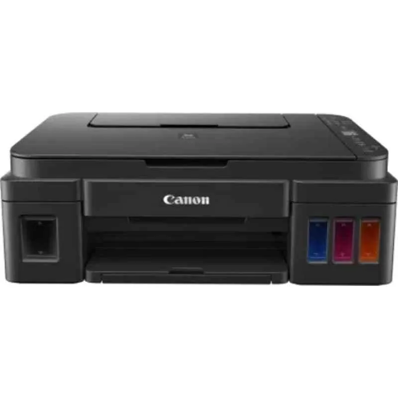 Canon PIXMA G2012 All-in-One Colour Ink Tank Printer with USB Connectivity & 6 Ink Bottles - view 5