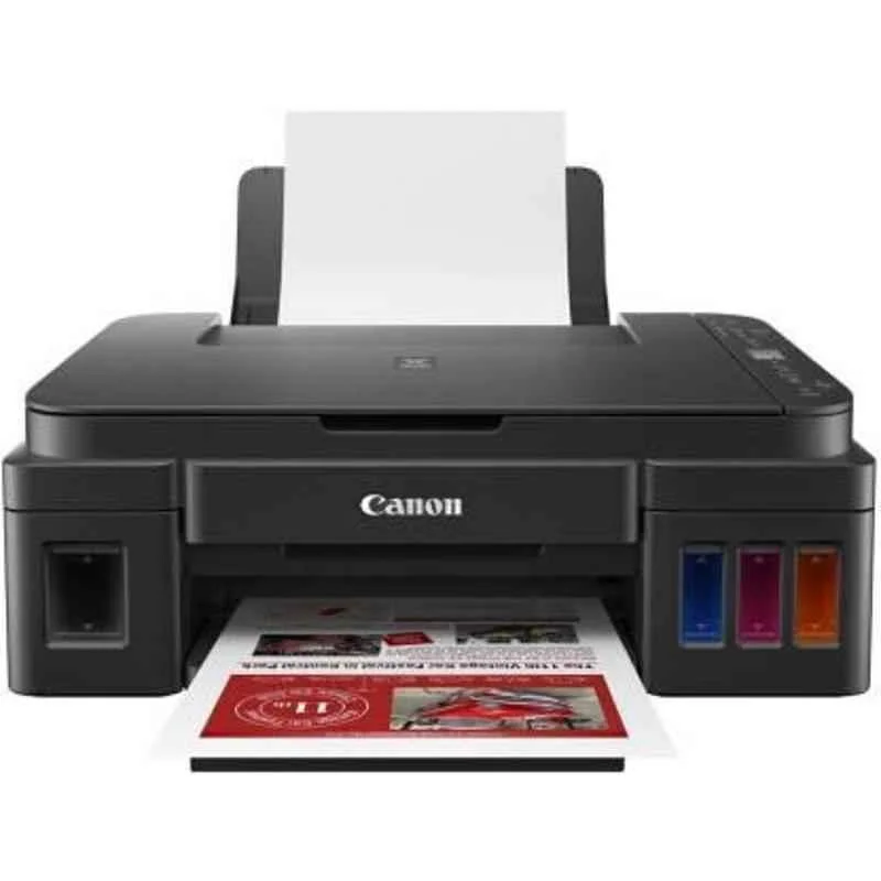 Canon PIXMA G3012 All-in-One Wireless Colour Ink Tank Printer with Two Black Ink Bottles, 2315C023AA - view 5
