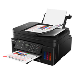 Canon Pixma G7070 All-in-One Wi-Fi Colour Ink Tank Printer with Network, FAX, ADF & Duplex - view 2