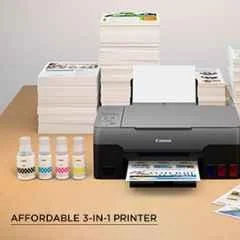 Canon Pixma G2060 Black All-in-One High Speed Colour Ink Tank Printer with USB Connectivity - view 3