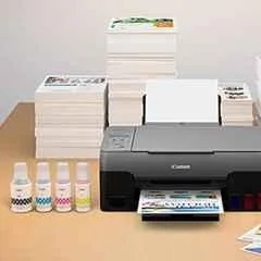 Canon Pixma G3021 Wireless All-In-One Ink Tank Printer with One Extra Black Ink Bottle - view 2