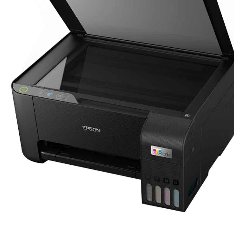 Epson EcoTank L3210 All-in-One Colour Ink Tank Printer with USB Connectivity, Black - view 2