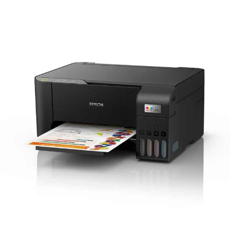 Epson EcoTank L3210 All-in-One Colour Ink Tank Printer with USB Connectivity, Black - view 5