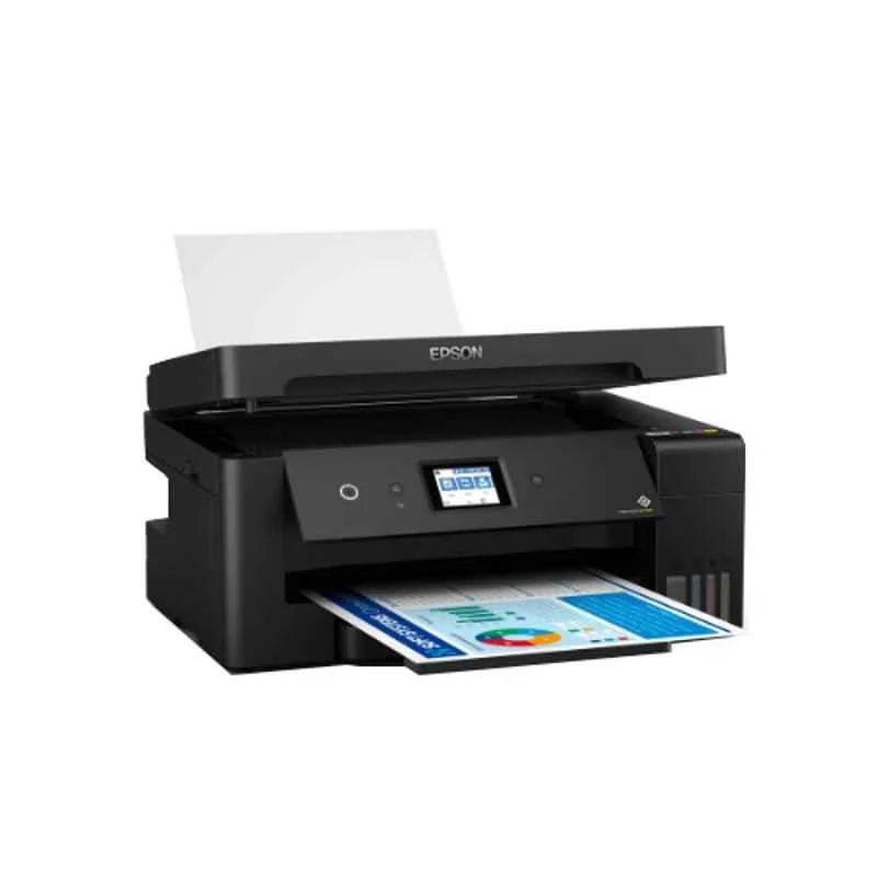 Epson EcoTank L14150 A3+ Wi-Fi All-in-One Colour Ink Tank Printer, ADF, Auto Duplex, 38ppm Mono & 24ppm Colour, Black - view 4