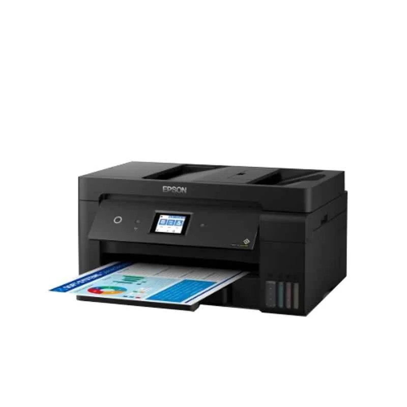 Epson EcoTank L14150 A3+ Wi-Fi All-in-One Colour Ink Tank Printer, ADF, Auto Duplex, 38ppm Mono & 24ppm Colour, Black - view 5
