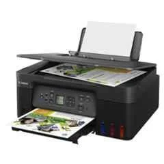 Canon Pixma G3770 Black All-in-One Wi-Fi Colour Ink Tank Printer with LCD Display & Free Blaupunkt Earbuds - view 2