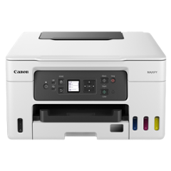 Canon MAXIFY GX3072 All-in-One Colour Ink Tank Printer, Wi-Fi, Duplex, for Home Offices, 2 Extra Black Ink, 18ipm Mono & 13ipm Colour, White - view 4