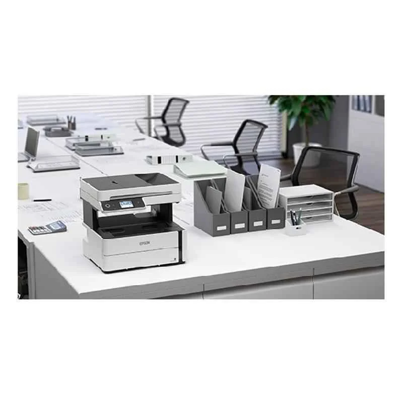 Epson EcoTank M3170 Wi-Fi Monochrome All-in-One Ink Tank Printer with ADF, Auto Duplex & 3-Year Warranty - view 3