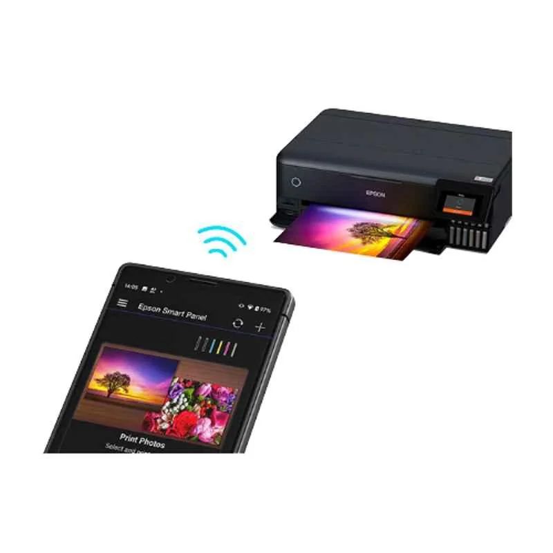 Epson EcoTank L8180 A3+ WiFi All-in-One Colour Ink Tank Photo Printer - view 5