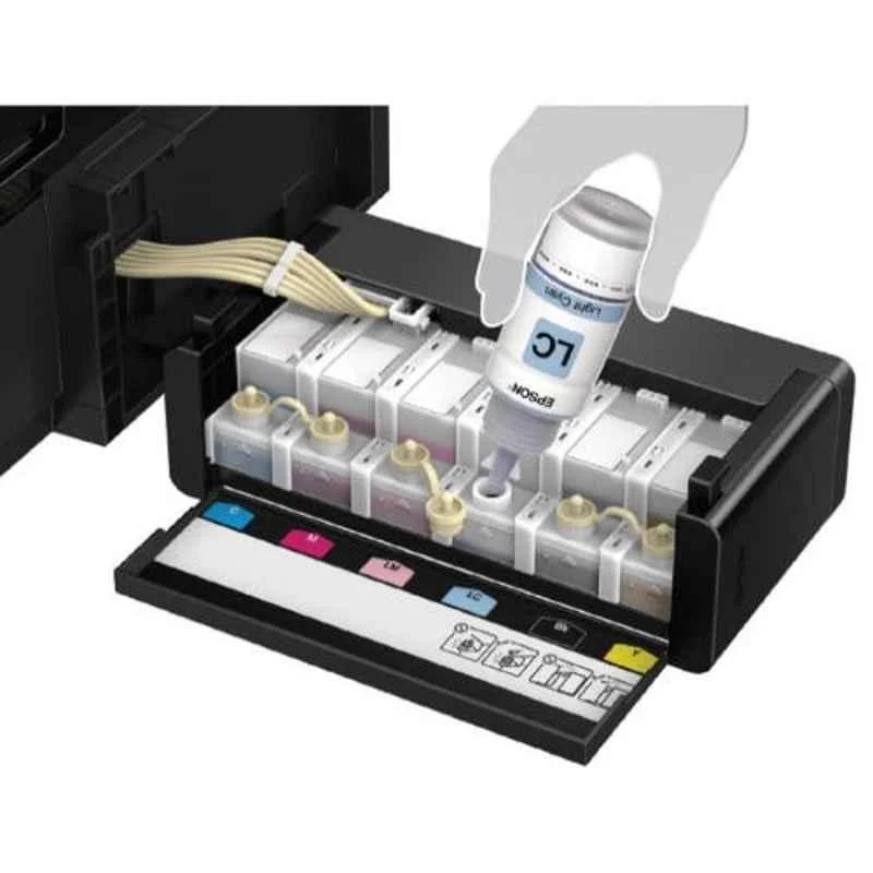 Epson EcoTank L850 All-in-One Colour Ink Tank Photo Printer with USB Connectivity - view 4