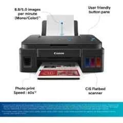 Canon PIXMA G2012 Multi Function USB Colour Mega Ink Tank Printer with 6 Ink Bottle (Pack of 3) - view 4