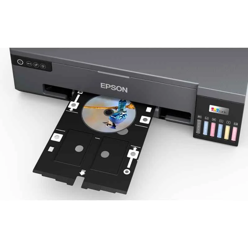 Epson EcoTank L18050 A3+ Single Function 6-Colour Ink Tank Photo & ID Card Printer, Wi-Fi, Borderless & CD/DVD Printing, 22ppm, Black - view 1