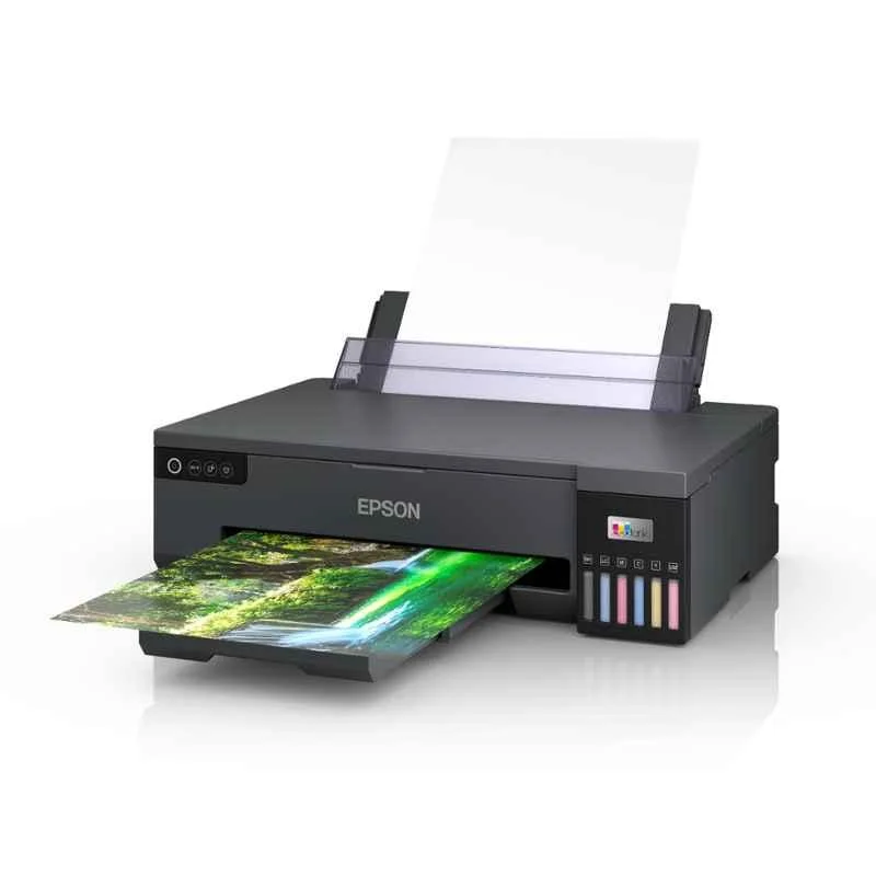 Epson EcoTank L18050 A3+ Single Function 6-Colour Ink Tank Photo & ID Card Printer, Wi-Fi, Borderless & CD/DVD Printing, 22ppm, Black - view 4